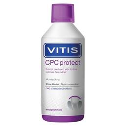 Abbildung: Vitis Cpc protect Mundspülung 500 ml, Mundwasser PZN 16758905