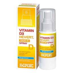 Abbildung: Vitamin D3 Hevert 1.000 I.E. Spray Spray, 30 ml PZN 16760865