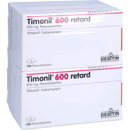 Abbildung: Timonil 600 retard Tabletten 200 St, Retard-Tabletten PZN 16763384