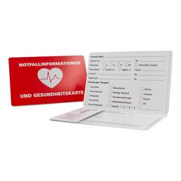 Abbildung: Notfall-Info-Kartenhülle für die Gesundheitskarte 1 St PZN 16769470