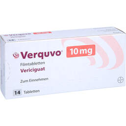 Abbildung: Verquvo 10 mg Filmtabletten 1X14 St, Filmtabletten PZN 16771946
