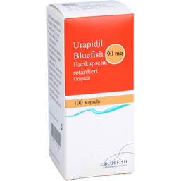 Abbildung: Urapidil Bluefish 90 mg Hartkapseln retadiert 100 St, Retard-Kapseln PZN 16779072