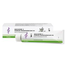 Abbildung: Biochemie 3 Ferrum phosphoricum D 4 Creme 100 ml, Creme PZN 16782192