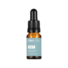 Abbildung: Vet Cbd Extrakt Premium 5% Cbd Vital Tro.für Hu. / Kat Tropfen, 10 ml PZN 16782252