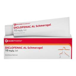Abbildung: DICLOFENAC AL Schmerzgel Gel, 120 g PZN 16786333