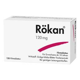 Abbildung: Rökan 120 mg Filmtabletten Filmtabletten, 120 St PZN 16790027