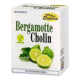 Abbildung: Bergamotte Cholin Kapseln 120 St, Kapseln PZN 16790694