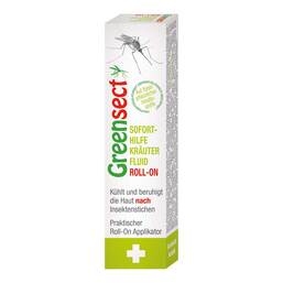 Abbildung: Greensect Soforthilfe Kräuter Fluid Roll-on 10 ml, Stifte PZN 16796389