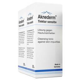 Abbildung: Aknederm Tinktur sensitiv Tinktur, 2X50 ml PZN 16799560