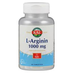 Abbildung: L-Arginin 1000 mg Tabletten Tabletten, 60 St PZN 16801914
