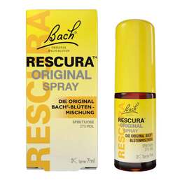 Abbildung: Bachblüten Original Rescura Spray mit Alkohol 7 ml, Spray PZN 16802173