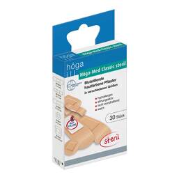 Abbildung: Höga-Med Classic steril blutstill.Pflaster 5 Grö. 30 St, Pflaster PZN 16806716