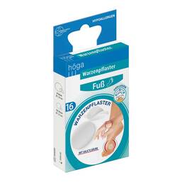 Abbildung: Warzenpflaster 2 Größen 4x1,9 cm 12x1,2 cm Höga 16 St, Pflaster PZN 16806739