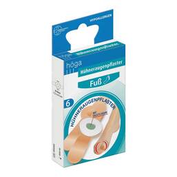 Abbildung: Hühneraugenpflaster 2x7,5 cm Höga 6 St, Pflaster PZN 16806745