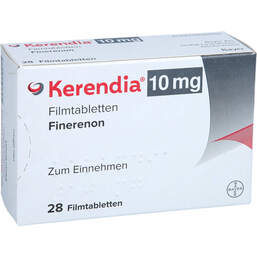 Abbildung: Kerendia 10 mg Filmtabletten 28 St, Filmtabletten PZN 16807354
