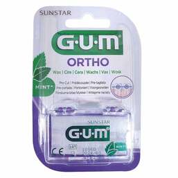 Abbildung: GUM Ortho Wachs mint 1 St PZN 16808276