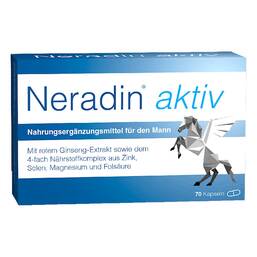Abbildung: Neradin Aktiv Kapseln 70 St, Kapseln PZN 16809560 