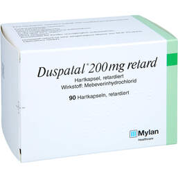 Abbildung: Duspatal 200 mg retard Hartkapseln 90 St, Retard-Kapseln PZN 16811083