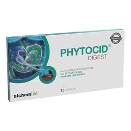 Abbildung: Phytocid Digest Kapseln 15 St, Kapseln PZN 16812674
