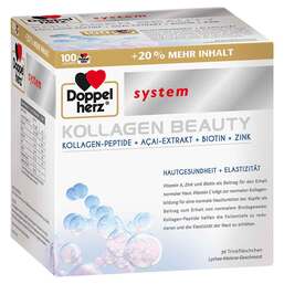 Abbildung: Doppelherz Kollagen Beauty system Trinkfläschchen Ampullen, 36X25 ml PZN 16818381