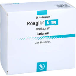 Abbildung: Reagila 6 mg Hartkapseln 98 St, Hartkapseln PZN 16824163