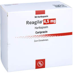Abbildung: Reagila 4,5 mg Hartkapseln 98 St, Hartkapseln PZN 16824186