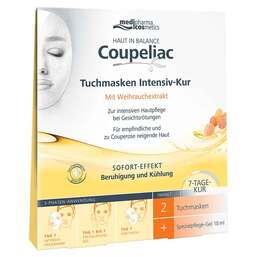 Abbildung: Haut in Balance Coupeliac Tuchmasken Intensiv-Kur 1 St PZN 16827411