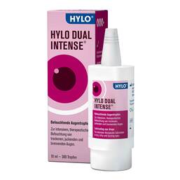 Abbildung: Hylo Dual intense Augentropfen 10 ml, Augentropfen PZN 16829255