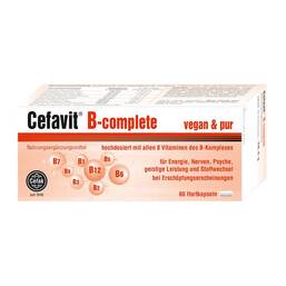 Abbildung: Cefavit B complete Hartkapseln 60 St, Hartkapseln PZN 16833943
