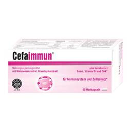 Abbildung: Cefaimmun Hartkapseln 60 St, Hartkapseln PZN 16833966