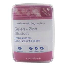 Abbildung: Selen + Zink Bluttest 1 St, Test PZN 16835209