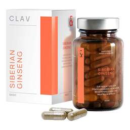Abbildung: Siberian Ginseng hochdosiert vegan Kapseln Kapseln, 60 St PZN 16841569