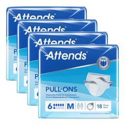 Abbildung: Attends Pull-Ons 6 medium 4X18 St, Beutel PZN 16849588