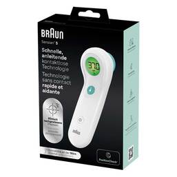 Abbildung: Braun NO touch + touch Stirnthermometer 1 St PZN 16851208