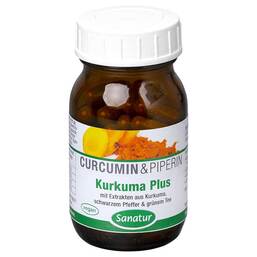 Abbildung: Kurkuma Plus Curcumin & Piperin Kapseln Kapseln, 180 St PZN 16852171