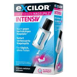 Abbildung: excilor® INTENSIV Lack gegen Nagelpilz Lösung, 30 ml PZN 16855347