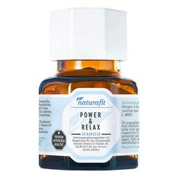 Abbildung: Naturafit Power & Relax Ashwagandha Rhodiola OPC Q10 BVitamin Magnesium Kps. 30 St, Kapseln PZN 16864174
