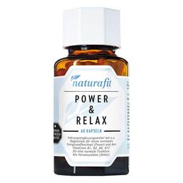 Abbildung: Naturafit Power & Relax Ashwagandha Rhodiola OPC Q10 BVitamin Magnesium Kps. 60 St, Kapseln PZN 16864180
