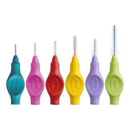 Abbildung: Tandex Flexi Interdentalbürste Start-Kit 0,6 - 1,4 / ISO0 - 7 6X1 St, Zahnbürste PZN 16866405