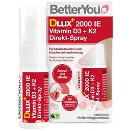 Abbildung: Betteryou Vitamin D3 + K2 Direkt-Spray Spray, 12 ml PZN 16879224