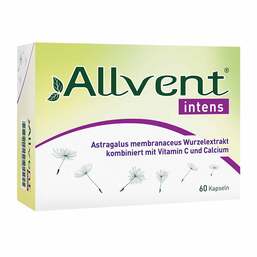 Abbildung: Allvent intens Kapseln Kapseln, 60 St PZN 16881391