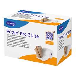Abbildung: Pütterpro 2 Lite 2-Komponenten-Komp.System 10 cm 2 St, Binden PZN 16881480