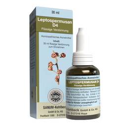 Abbildung: Leptospermusan D 4 Tropfen zum Einnehmen 30 ml, Tropfen zum Einnehmen PZN 16885638