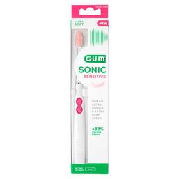 Abbildung: GUM Sonic Sensitive Schallzahnbürste 1 St, Zahnbürste PZN 16886342