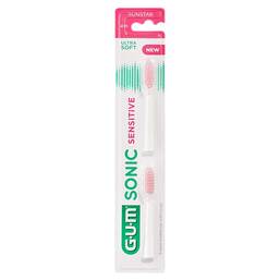 Abbildung: GUM Sonic Sensitive Ersatzbürstenköpfe 2 St, Zahnbürste PZN 16886359