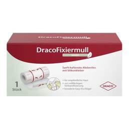 Abbildung: Dracofixiermull sensitiv 10 cmx5 m 1 St, Verband PZN 16890065 
