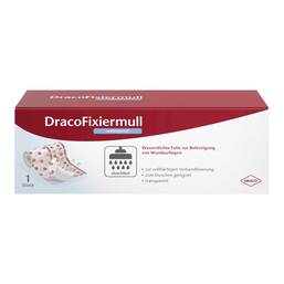Abbildung: Dracofixiermull waterproof 15 cmx10 m 1 St, Verband PZN 16890102