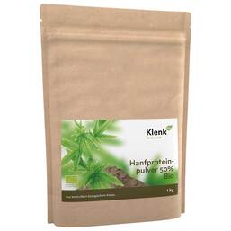 Abbildung: Hanf Proteinpulver 50% Bio Pulver, 1000 g PZN 16890378