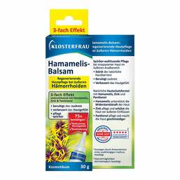 Abbildung: KLOSTERFRAU Hamamelis-Balsam 30 g, Balsam PZN 16894554