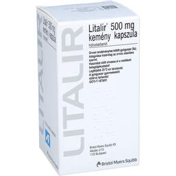Abbildung: Litalir 500 mg Hartkapseln 100 St, Hartkapseln PZN 16895944